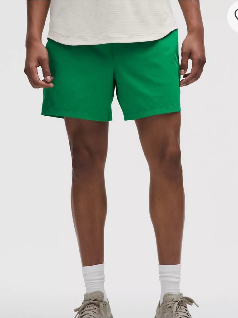lululemon athletica Pace Breaker 5” Men's Green Athletic Shorts